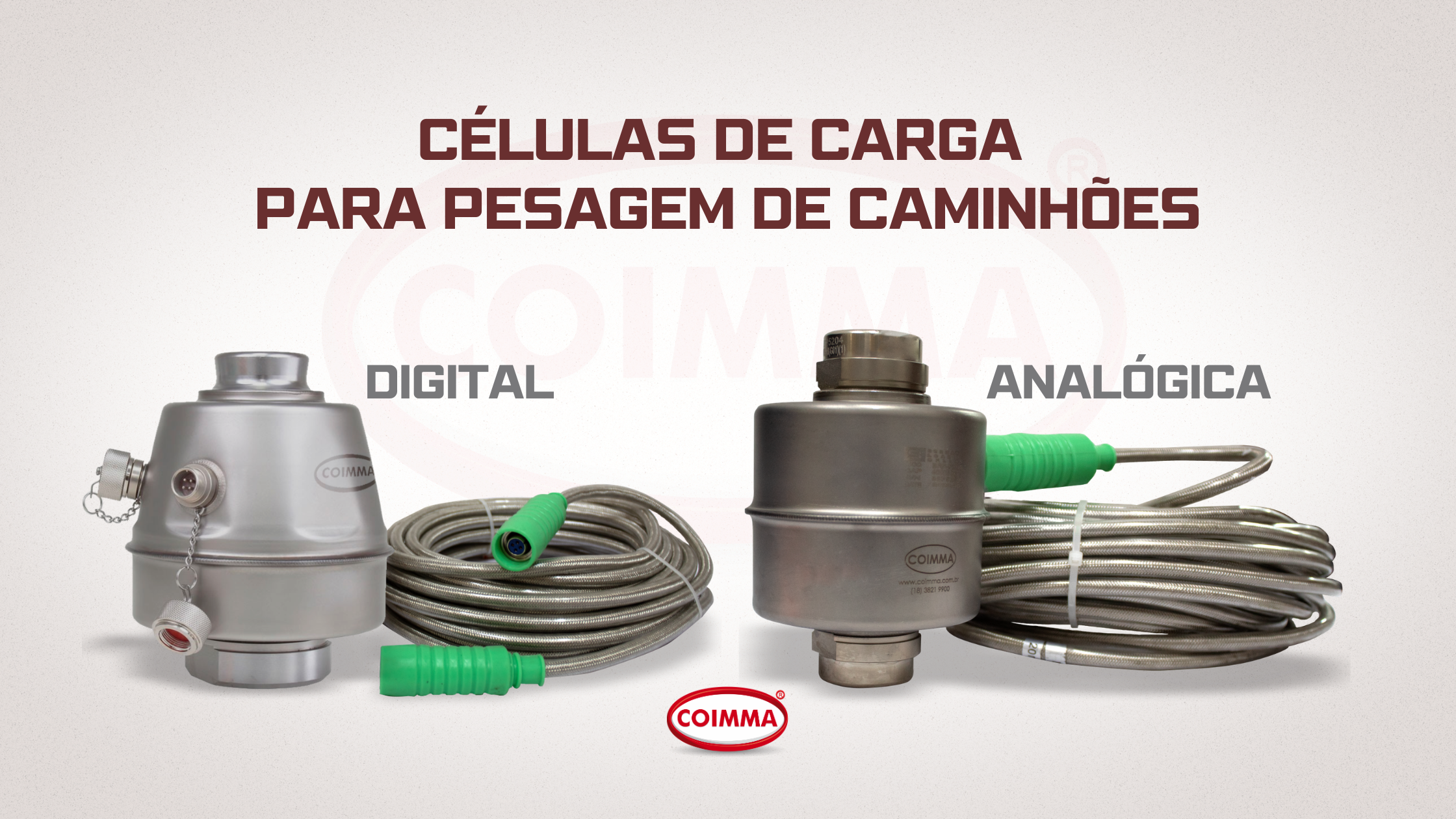 Células de carga digital e analógica para pesagem de caminhão
